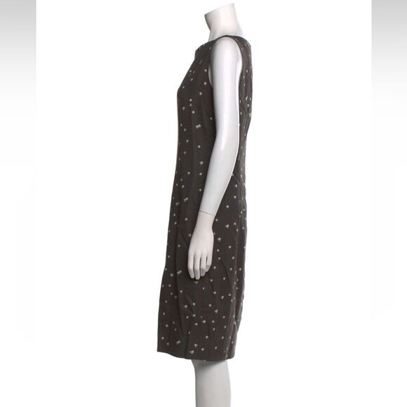 Akris Punto Polka Dot Print Knee Length Dress 8 - Picture 11 of 12